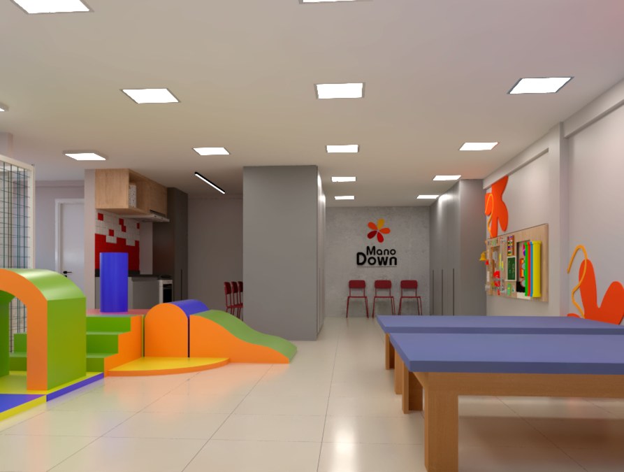 Projeto de ampliação da estrutura do Instituto Mano Down