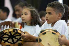 Registro 3 do projeto MUSICANDO - RITMO E CIDADANIA